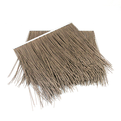 Straw Color Synthetic Roof Thatch-Bestand Weer