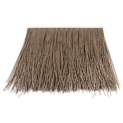 Straw Color Synthetic Roof Thatch-Bestand Weer