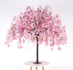 4“ Kunstmatig Huilend Cherry Blossom Tree Hand Making