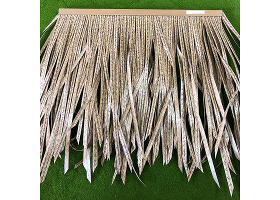 500*500mm met stro bedekt het Synthetische Dak Tegels Straw Color For Resorts