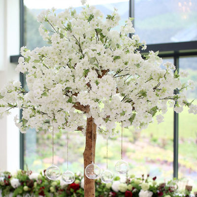 OEM 1.5m Faux Bloesemboom, Kunstmatig Wit Cherry Blossom Tree With 5 Jaar Levensduur